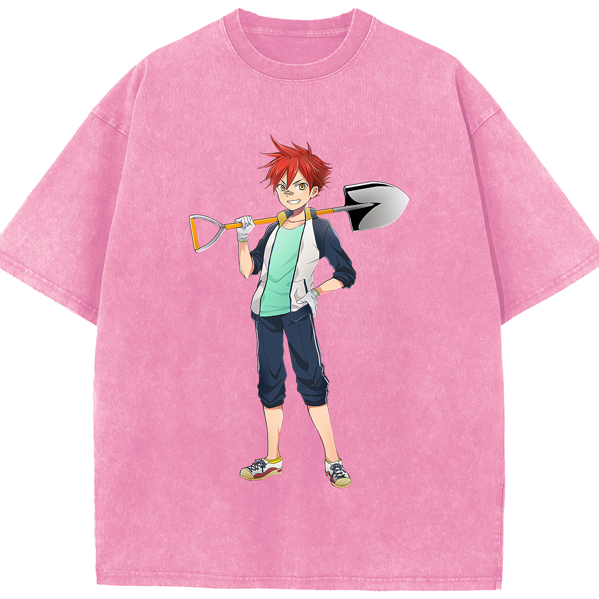 （画像用） 刀剣乱舞 Touken Ranbu 綿100% ヴィンテージ風 半袖Tシャツ（フロントプリント）